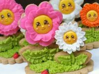 3D Flower Cookies